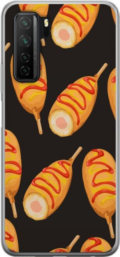 Mobildeksel til Huawei P40 lite 5G med Kyllinglår motiv