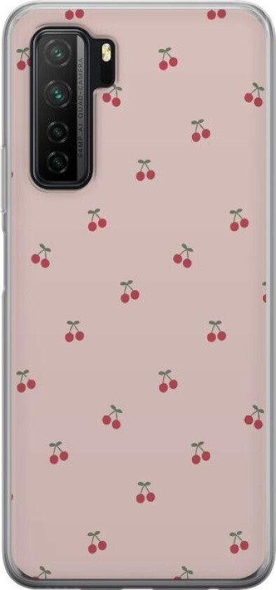 Mobildeksel til Huawei P40 lite 5G med Kirsebær motiv