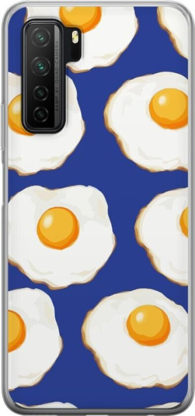 Mobildeksel til Huawei P40 lite 5G med Stekte egg motiv