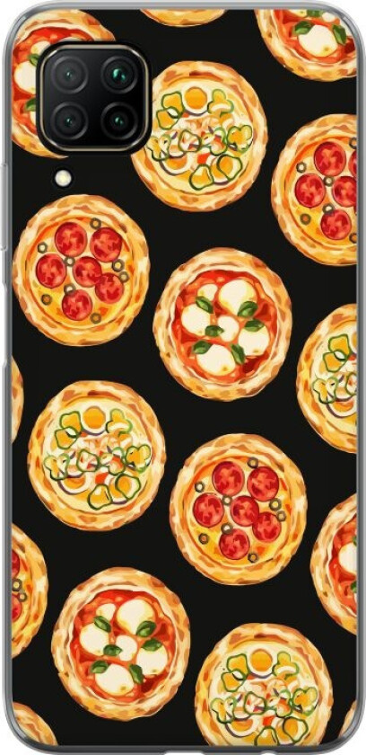 Mobildeksel til Huawei P40 lite med Pizza motiv