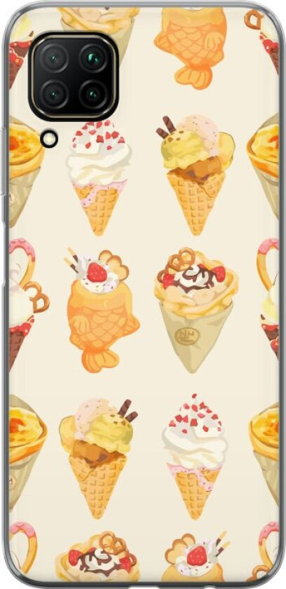 Mobildeksel til Huawei P40 lite med Glassig motiv