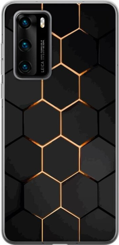 Mobildeksel til Huawei P40 med Luksuriøst Mønster motiv
