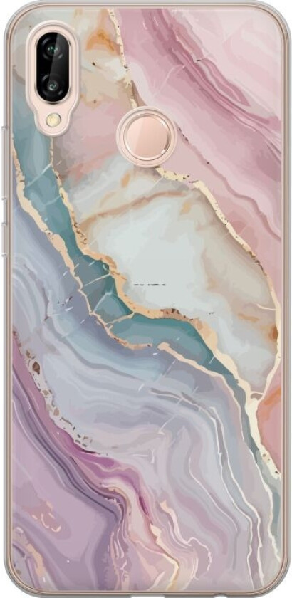 Mobildeksel til Huawei P20 lite med Marmor motiv