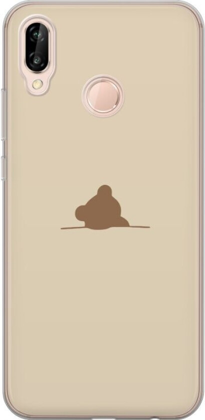 Mobildeksel til Huawei P20 lite med Nalle motiv