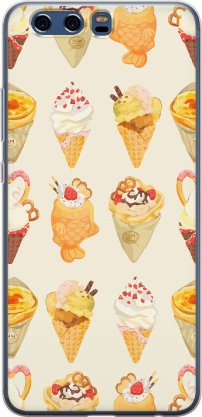 Mobildeksel til Huawei P10 med Glassig motiv