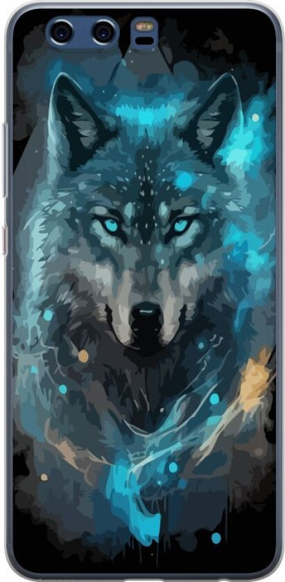 Mobildeksel til Huawei P10 med Ulve motiv