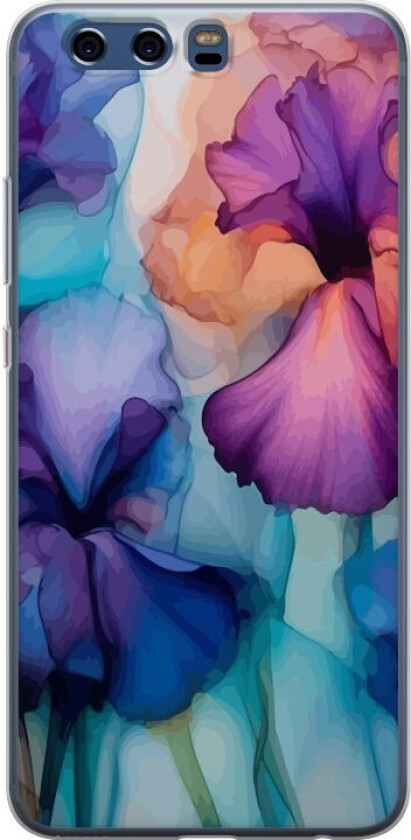 Mobildeksel til Huawei P10 med Magiske blomster motiv