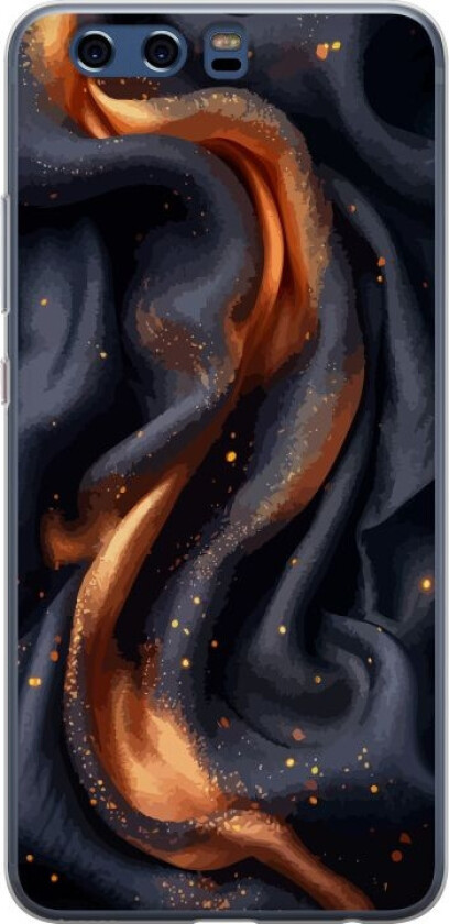 Mobildeksel til Huawei P10 med Brennende silke motiv