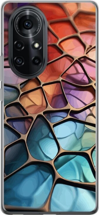 Mobildeksel til Huawei nova 8 Pro med Metalliskt mønster motiv