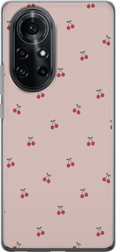 Mobildeksel til Huawei nova 8 Pro med Kirsebær motiv