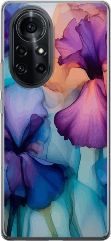 Mobildeksel til Huawei nova 8 Pro med Magiske blomster motiv