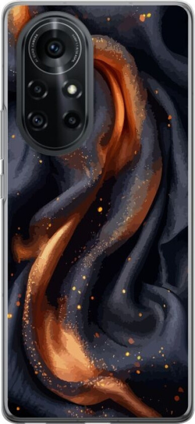 Mobildeksel til Huawei nova 8 Pro med Brennende silke motiv