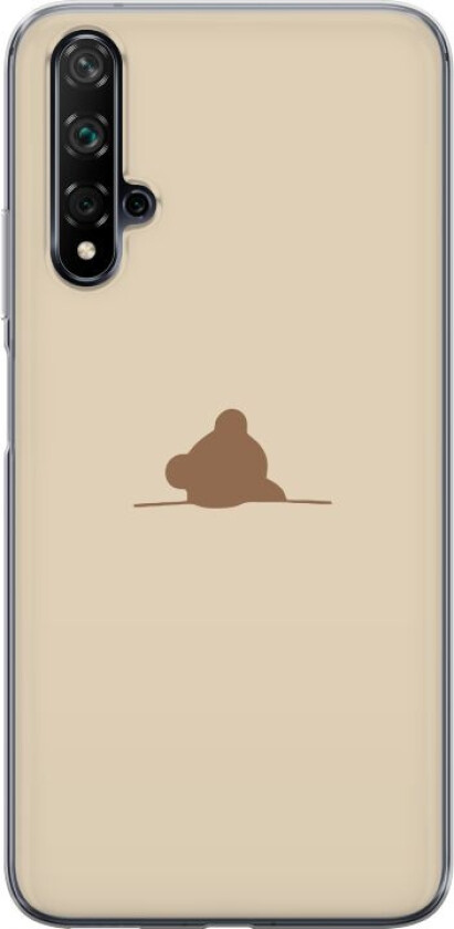 Mobildeksel til Huawei nova 5T med Nalle motiv