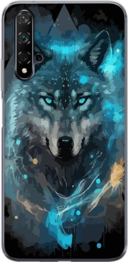 Mobildeksel til Huawei nova 5T med Ulve motiv