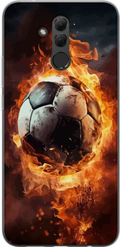 Mobildeksel til Huawei Mate 20 lite med Fotball motiv