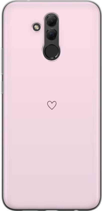 Mobildeksel til Huawei Mate 20 lite med Hjerte motiv
