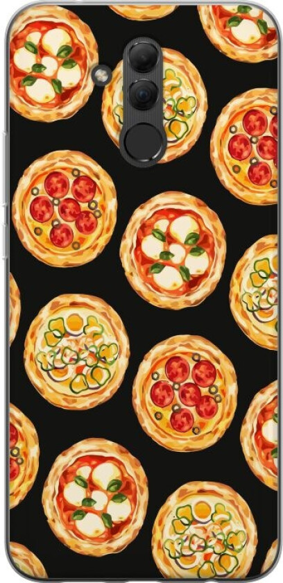 Mobildeksel til Huawei Mate 20 lite med Pizza motiv