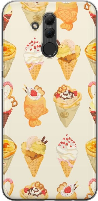 Mobildeksel til Huawei Mate 20 lite med Glassig motiv