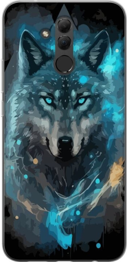 Mobildeksel til Huawei Mate 20 lite med Ulve motiv