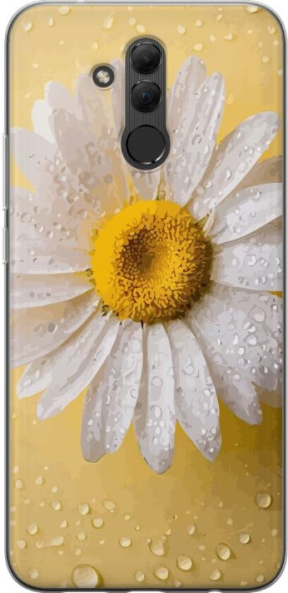 Mobildeksel til Huawei Mate 20 lite med Porselensblomst motiv