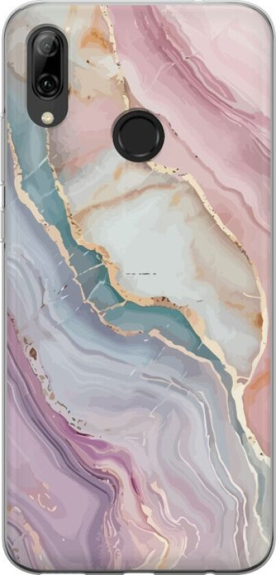 Mobildeksel til Huawei P smart 2019 med Marmor motiv