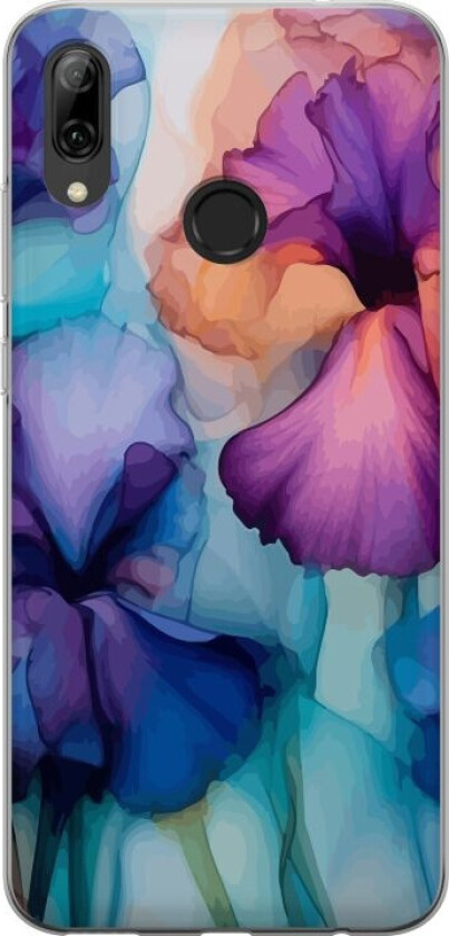 Mobildeksel til Huawei P smart 2019 med Magiske blomster motiv