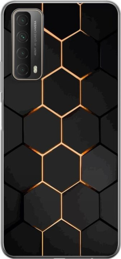 Mobildeksel til Huawei P smart 2021 med Luksuriøst Mønster motiv