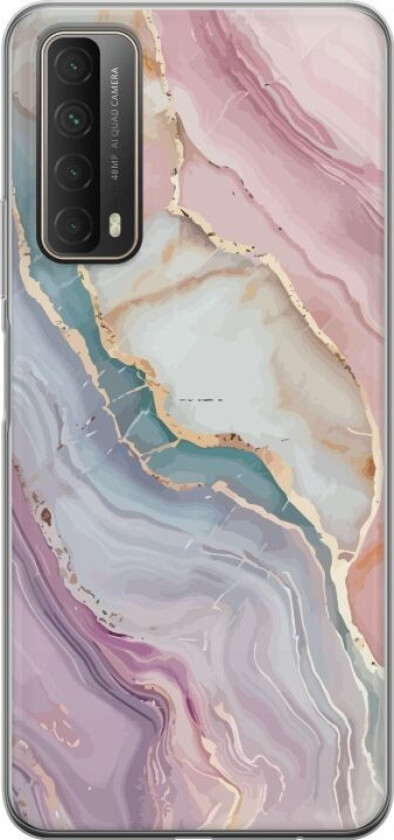 Mobildeksel til Huawei P smart 2021 med Marmor motiv