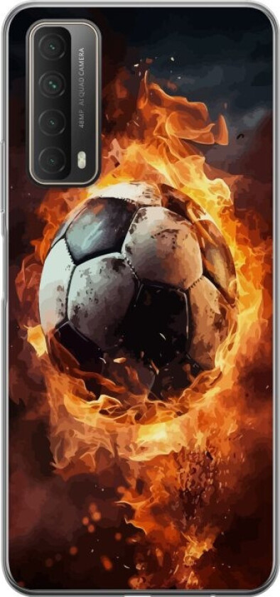 Mobildeksel til Huawei P smart 2021 med Fotball motiv