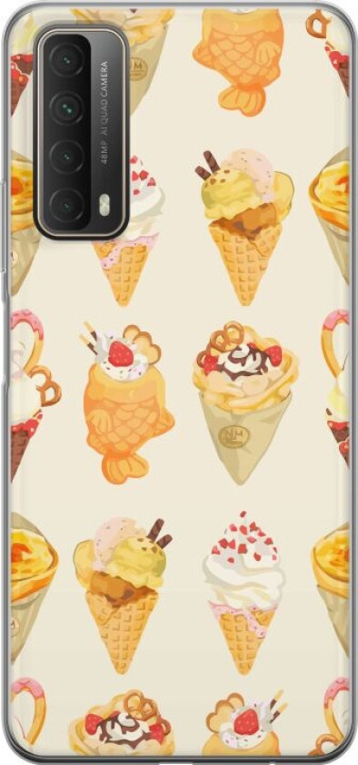 Mobildeksel til Huawei P smart 2021 med Glassig motiv