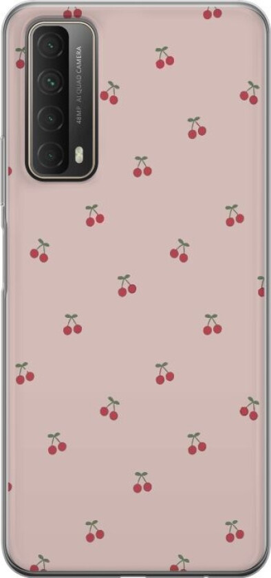 Mobildeksel til Huawei P smart 2021 med Kirsebær motiv