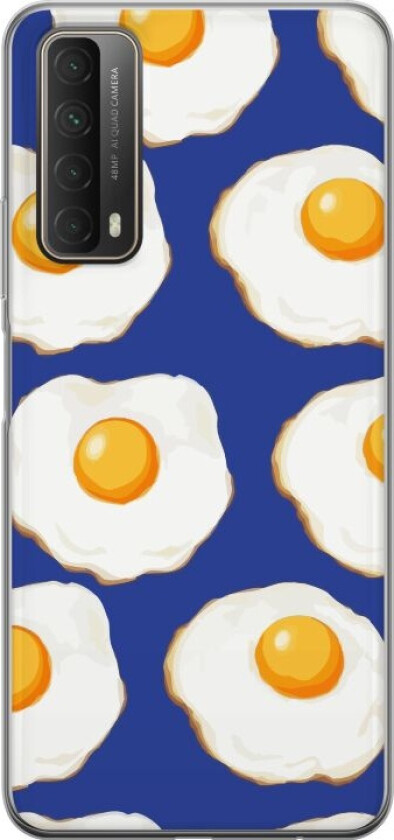 Mobildeksel til Huawei P smart 2021 med Stekte egg motiv