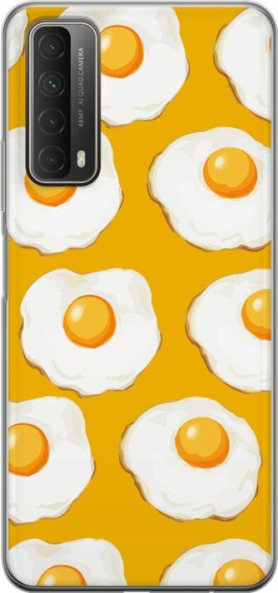 Mobildeksel til Huawei P smart 2021 med Stekt egg motiv