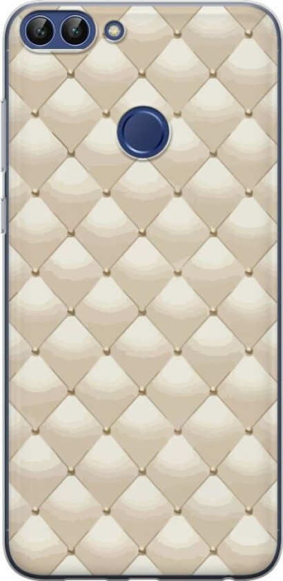 Mobildeksel til Huawei P smart med Gullglans motiv