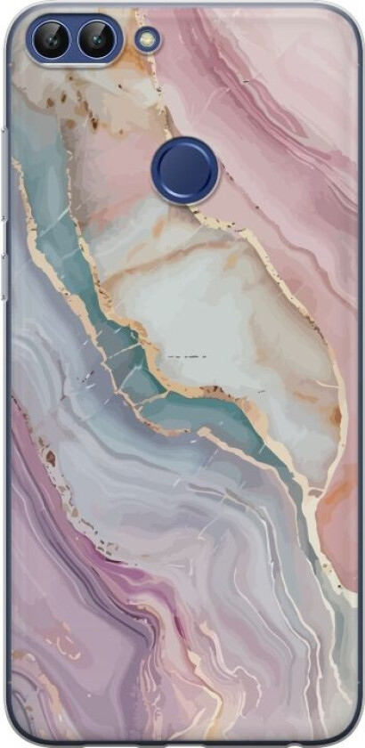 Mobildeksel til Huawei P smart med Marmor motiv
