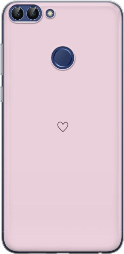 Mobildeksel til Huawei P smart med Hjerte motiv
