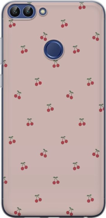Mobildeksel til Huawei P smart med Kirsebær motiv
