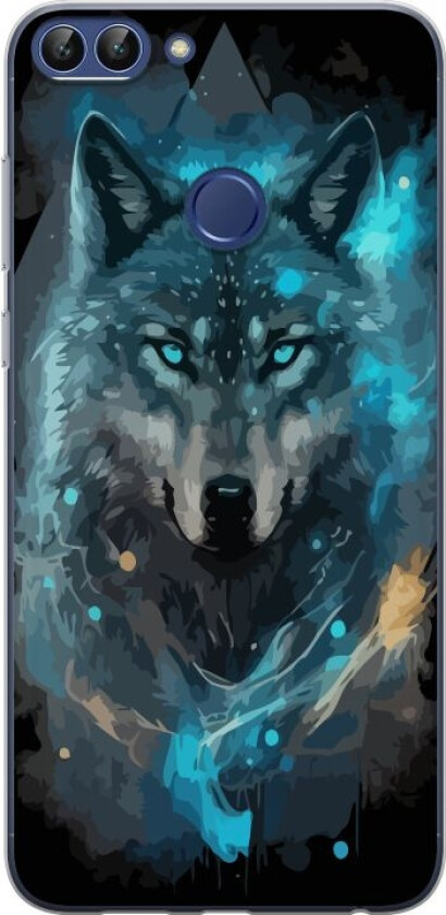 Mobildeksel til Huawei P smart med Ulve motiv
