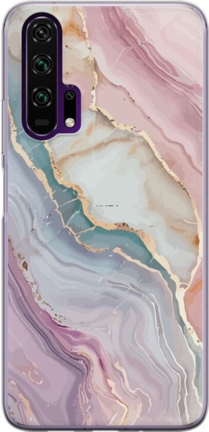 Mobildeksel til Honor 20 Pro med Marmor motiv
