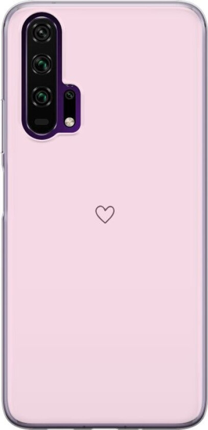 Mobildeksel til Honor 20 Pro med Hjerte motiv