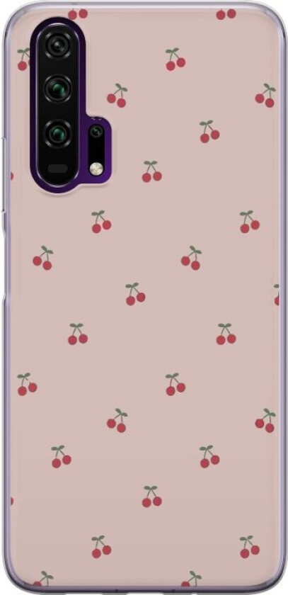 Mobildeksel til Honor 20 Pro med Kirsebær motiv