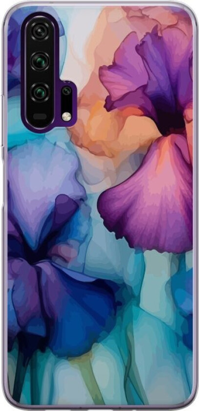 Mobildeksel til Honor 20 Pro med Magiske blomster motiv