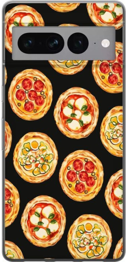 Mobildeksel til Google Pixel 7 Pro med Pizza motiv