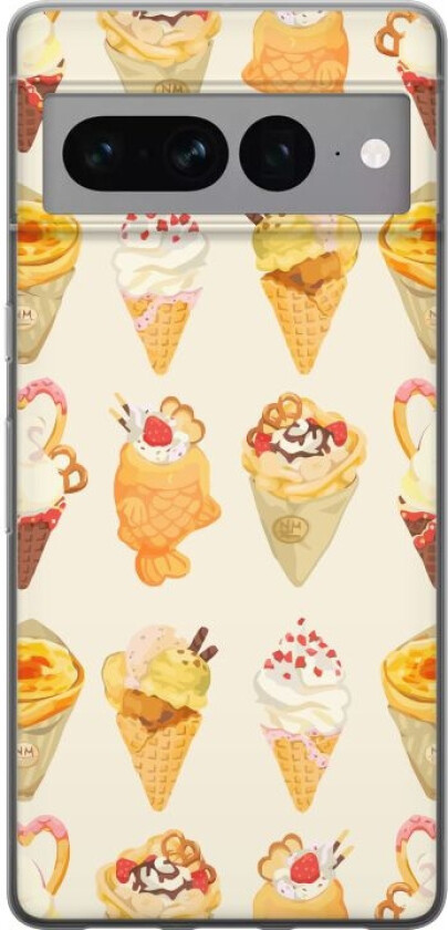 Mobildeksel til Google Pixel 7 Pro med Glassig motiv