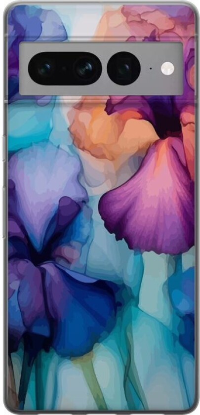 Mobildeksel til Google Pixel 7 Pro med Magiske blomster motiv