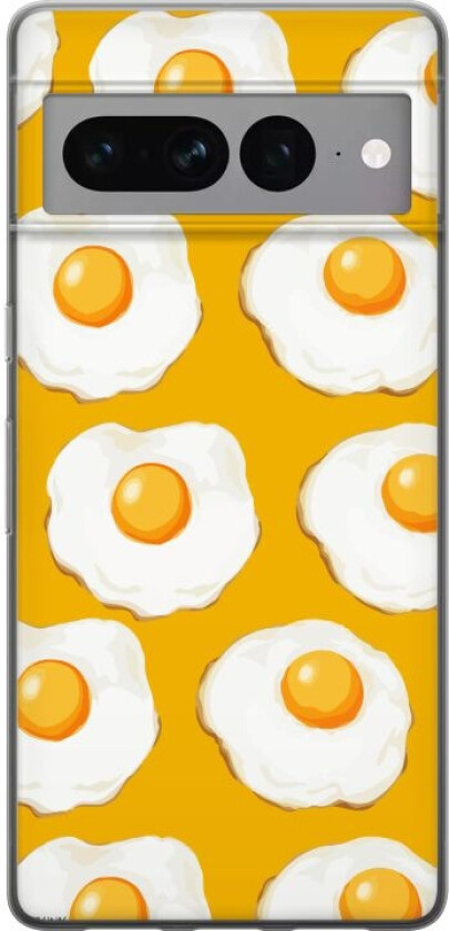 Mobildeksel til Google Pixel 7 Pro med Stekt egg motiv