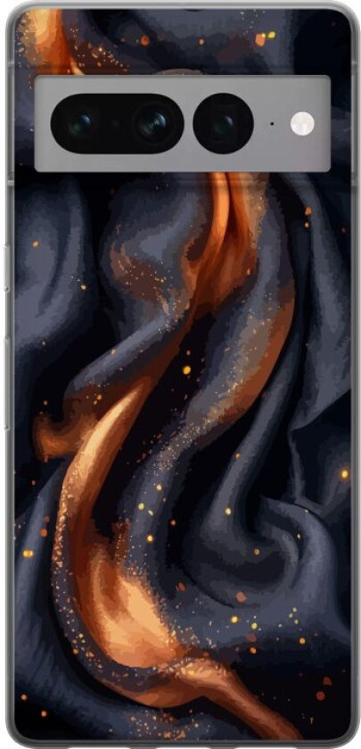 Mobildeksel til Google Pixel 7 Pro med Brennende silke motiv