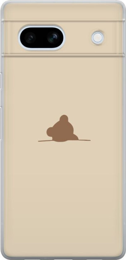 Mobildeksel til Google Pixel 7a med Nalle motiv