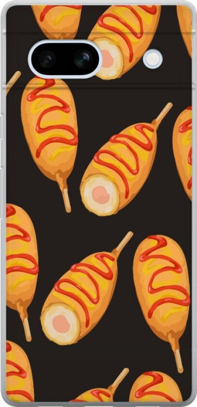 Mobildeksel til Google Pixel 7a med Kyllinglår motiv