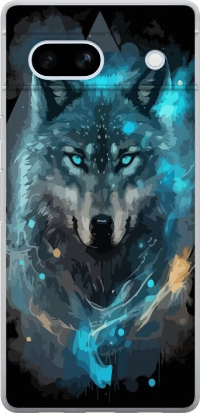 Mobildeksel til Google Pixel 7a med Ulve motiv
